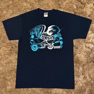 2006 Sturgis Motorcycle Rally T-Shirt Black Size Medium